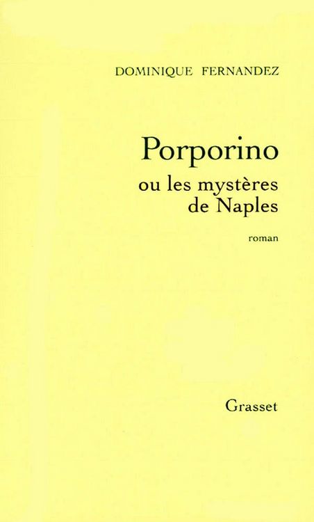 Produktbild: Porporino ou les mysteres de naples