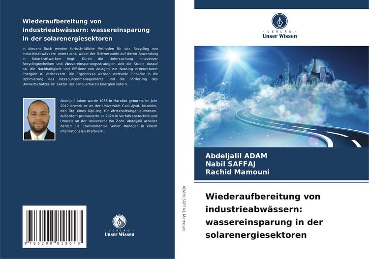 Produktbild: Wiederaufbereitung von industrieabw&auml;ssern: wassereinsparung in der solarenergiesektoren