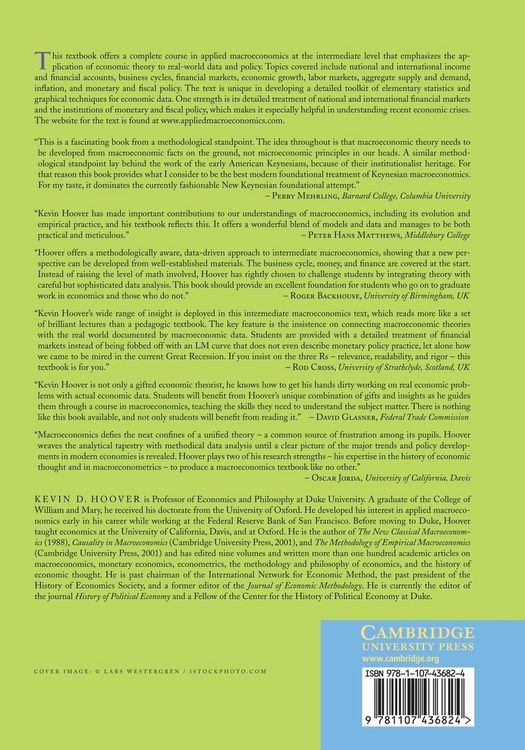 Produktbild: Applied Intermediate Macroeconomics