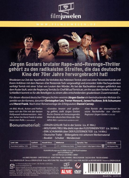 Produktbild: Der fl&uuml;sternde Tod