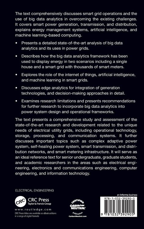 Produktbild: Big Data Analytics Framework for Smart Grids