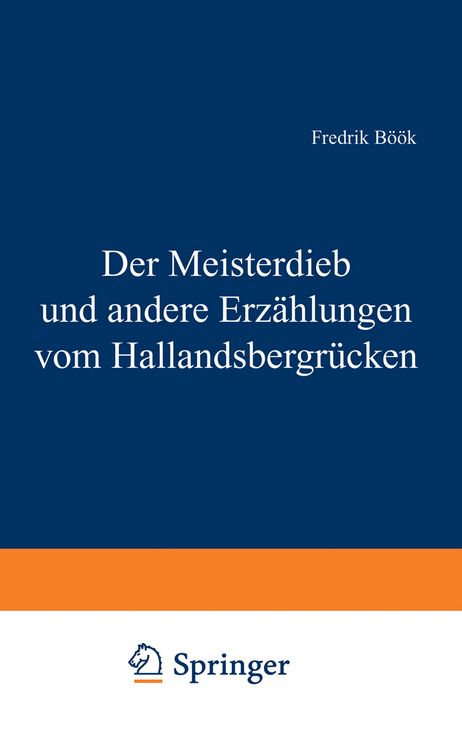 Produktbild: Der Meisterdieb und andere Erz&auml;hlungen vom Hallandsbergr&uuml;cken