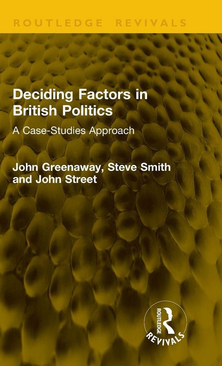 Produktbild: Deciding Factors in British Politics
