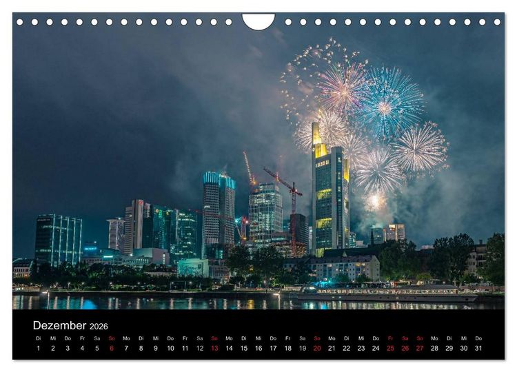 Produktbild: Frankfurt am Main (Wandkalender 2026 DIN A4 quer), CALVENDO Monatskalender