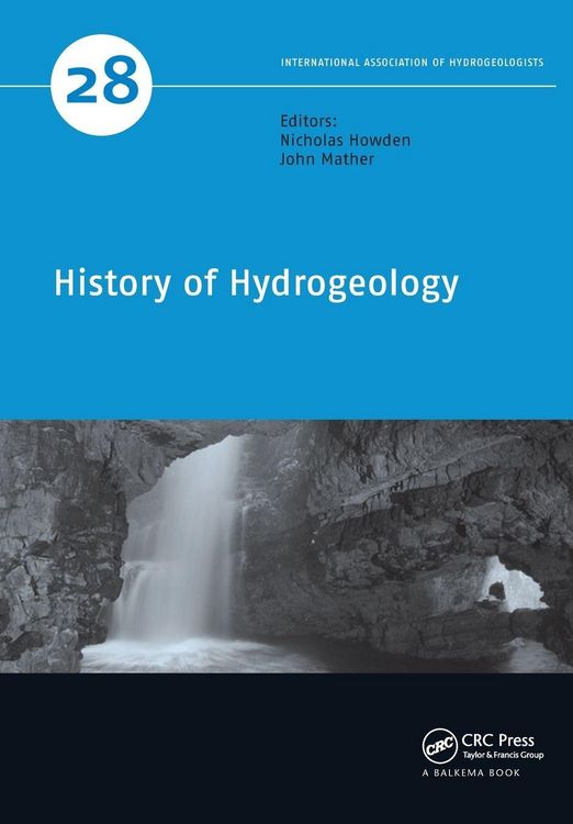 Produktbild: History of Hydrogeology