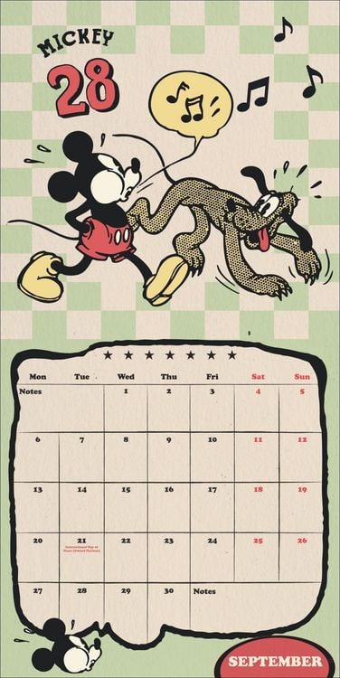 Produktbild: Mickey Classic Broschurkalender 2027