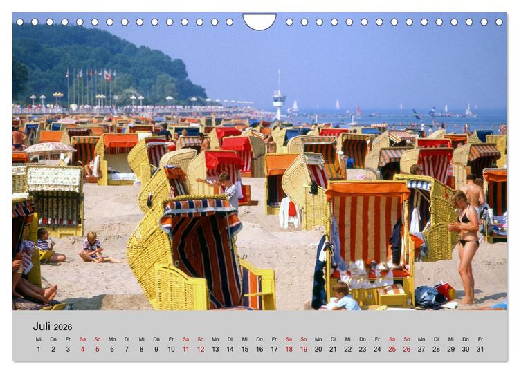 Produktbild: Travem&uuml;nde maritim (Wandkalender 2026 DIN A4 quer), CALVENDO Monatskalender