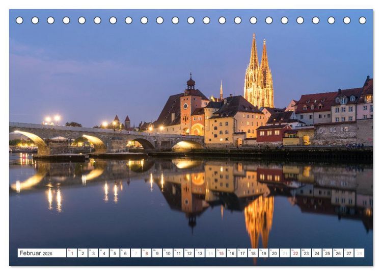 Produktbild: Deutschlands Welterbe (Tischkalender 2026 DIN A5 quer), CALVENDO Monatskalender