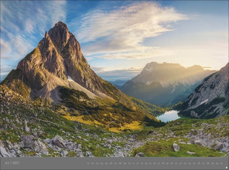 Produktbild: Alpen - Edition Alexander von Humboldt Kalender 2026