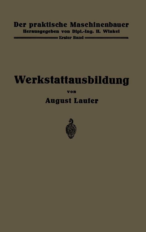 Produktbild: Werkstattausbildung