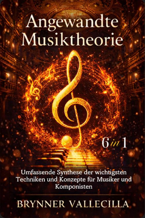 Produktbild: Angewandte Musiktheorie 6 in 1: Umfassende Synthese der wichtigsten Techniken und Konzepte f&uuml;r Musiker und Komponisten