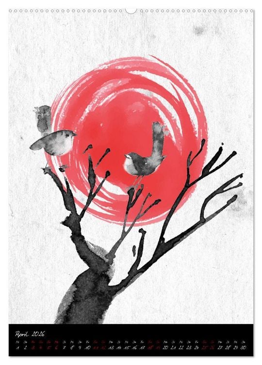 Produktbild: Stimmungsvolles Japan (hochwertiger Premium Wandkalender 2026 DIN A2 hoch), Kunstdruck in Hochglanz