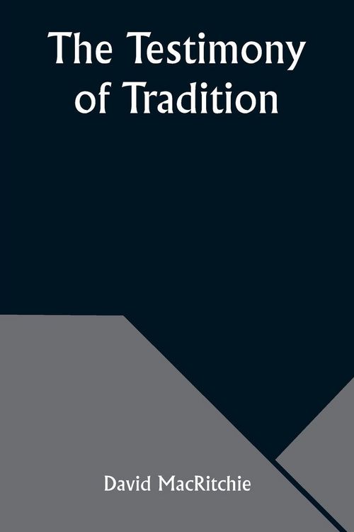 Produktbild: The Testimony of Tradition