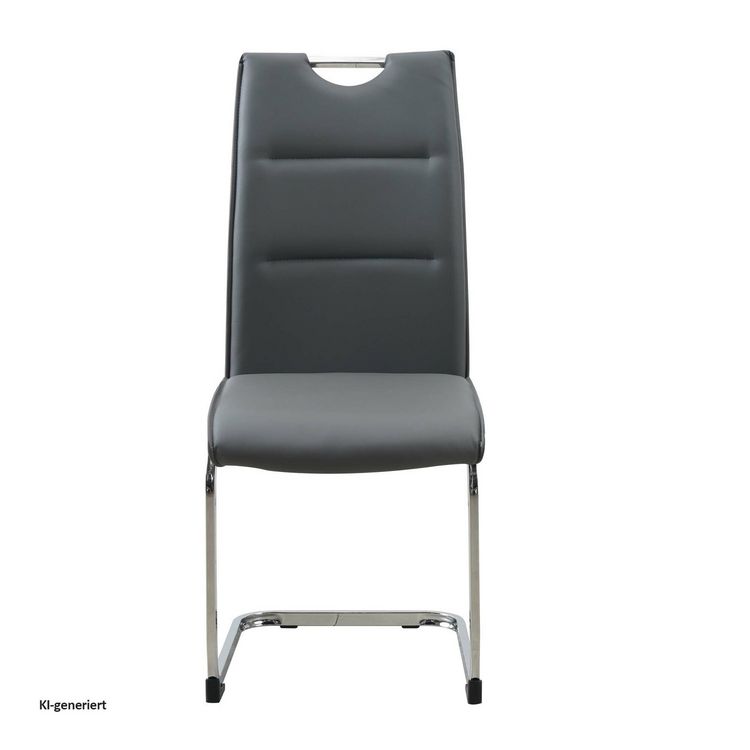 Produktbild: HTI-Living Schwingstuhl 4er Set PU grau DannyC Schwingstuhl 4er Set PU grau DannyC