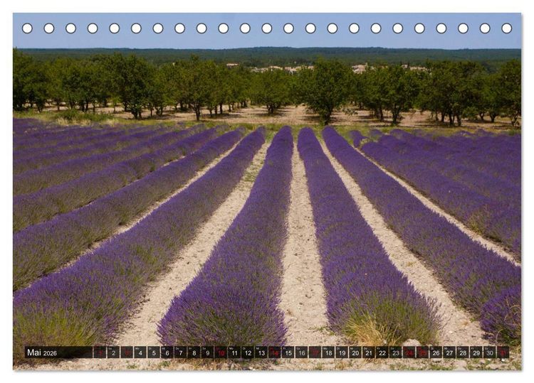 Produktbild: Le Midi - Impressionen aus Frankreichs S&uuml;den (Tischkalender 2026 DIN A5 quer), CALVENDO Monatskalender