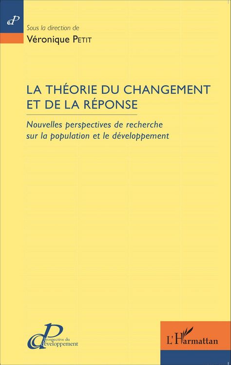 Produktbild: La th&eacute;orie du changement et de la r&eacute;ponse