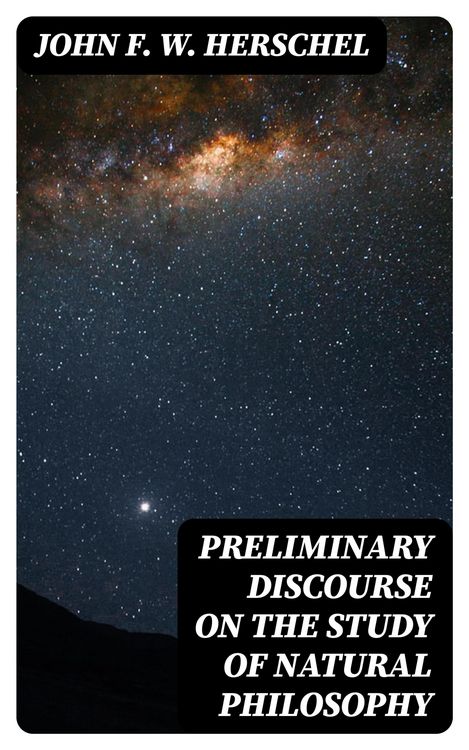 Produktbild: Preliminary Discourse on the Study of Natural Philosophy