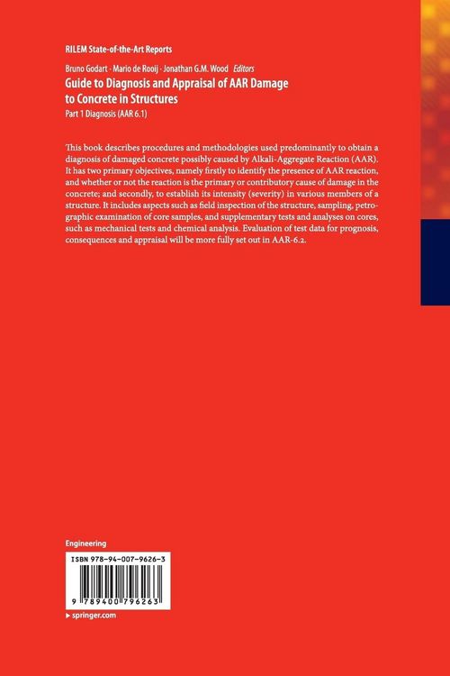 Produktbild: Guide to Diagnosis and Appraisal of AAR Damage to Concrete in Structures