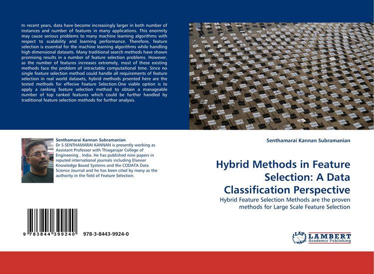 Produktbild: Hybrid Methods in Feature Selection: A Data Classification Perspective