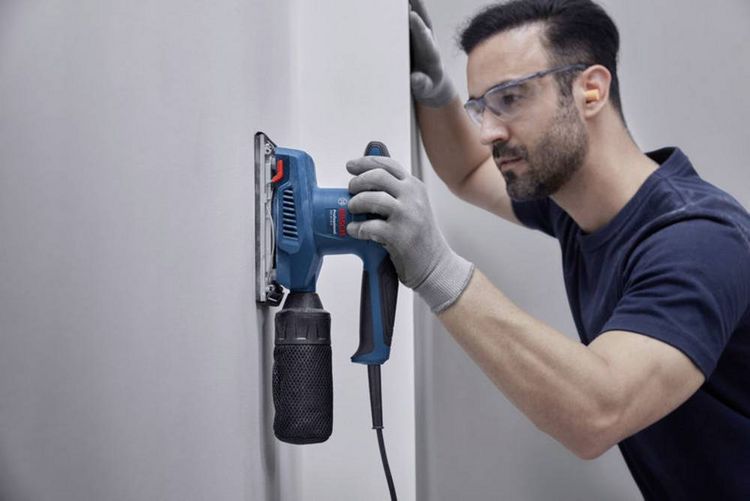 Produktbild: Bosch Professional GSS 20-18A 0601070101 Schwingschleifer 200W 90 x 183mm