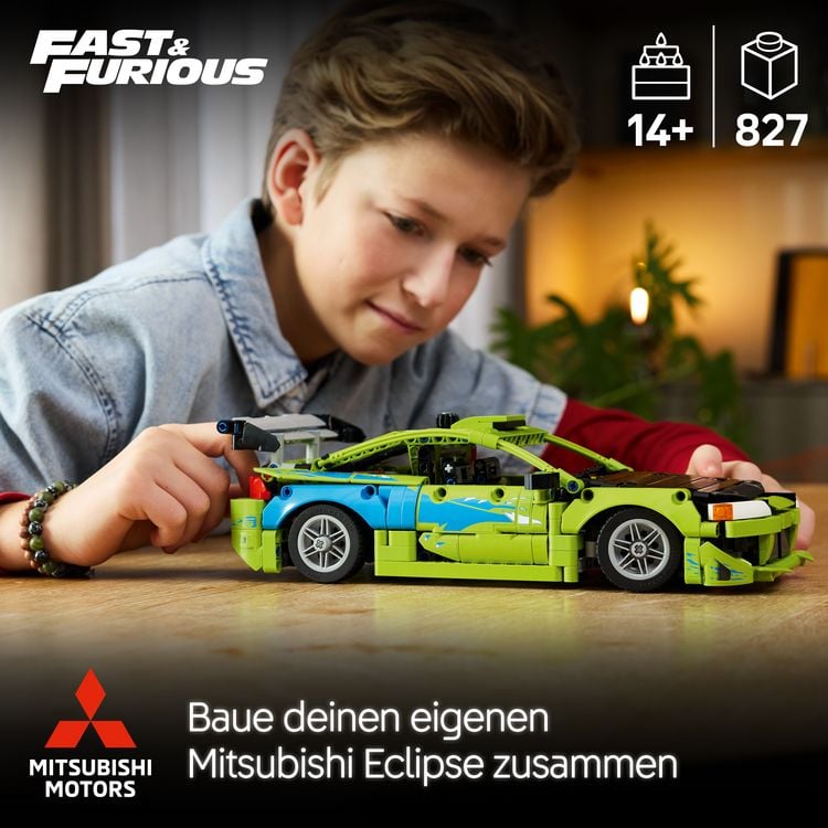 Produktbild: LEGO Technic 42229 Fast and Furious Mitsubishi Eclipse Auto, Modellbau