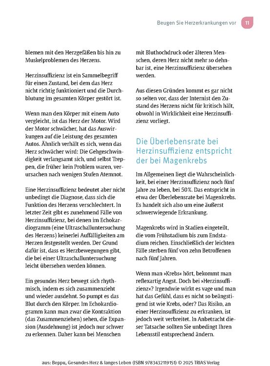 Produktbild: Gesundes Herz & langes Leben