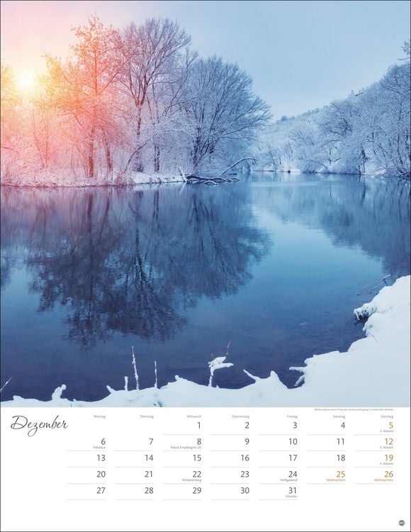 Produktbild: Jenseits der Hast Posterkalender 2027