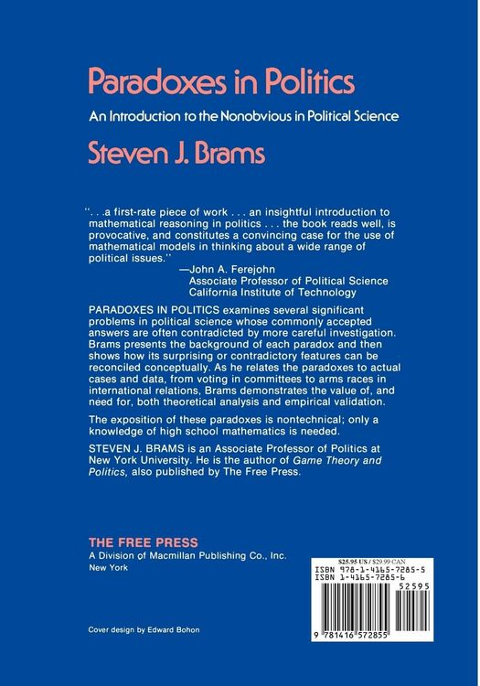 Produktbild: Paradoxes in Politics