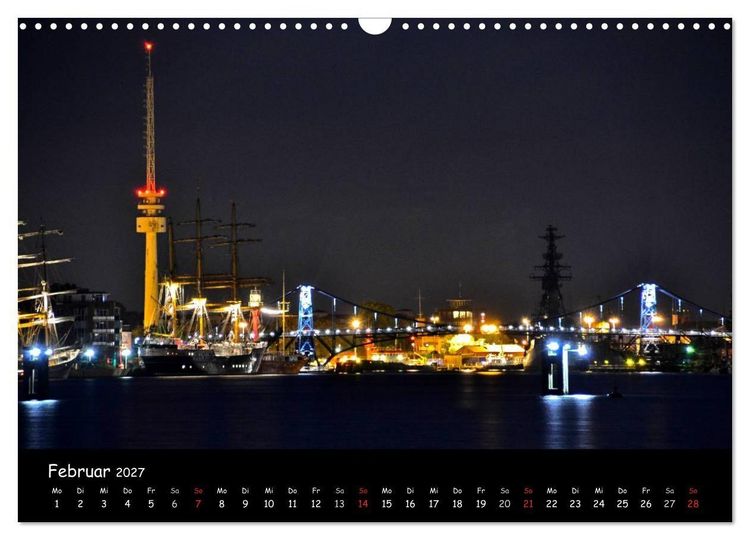 Produktbild: Wilhelmshaven (Wandkalender 2027 DIN A3 quer), CALVENDO Monatskalender