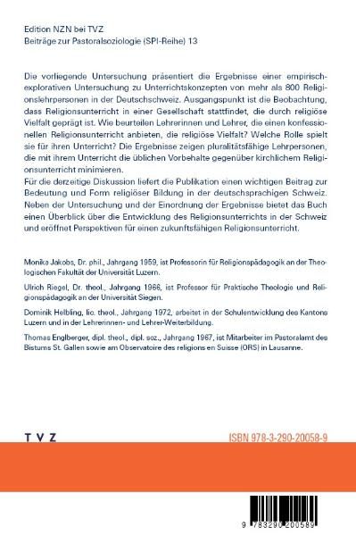 Produktbild: Konfessioneller Religionsunterricht in multireligi&ouml;ser Gesellschaft