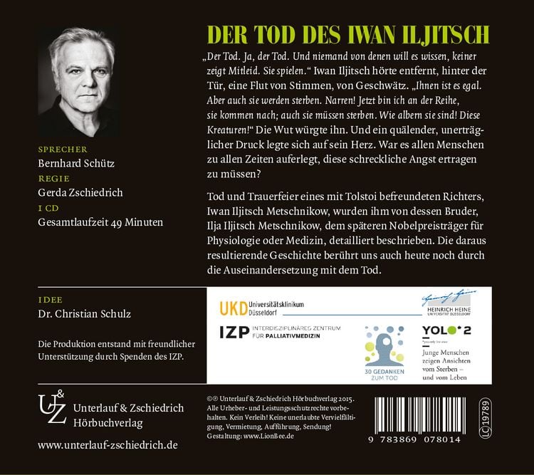 Produktbild: Der Tod des Iwan Iljitsch