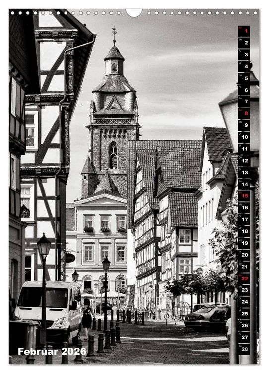 Produktbild: Ein Blick auf Bad Wildungen (Wandkalender 2026 DIN A3 hoch), CALVENDO Monatskalender