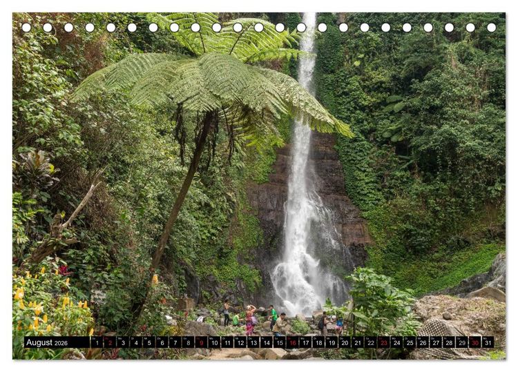 Produktbild: Bali - Indonesien (Tischkalender 2026 DIN A5 quer), CALVENDO Monatskalender
