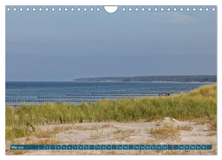 Produktbild: Dar&szlig;-Zingst Naturimpressionen (Wandkalender 2026 DIN A4 quer), CALVENDO Monatskalender