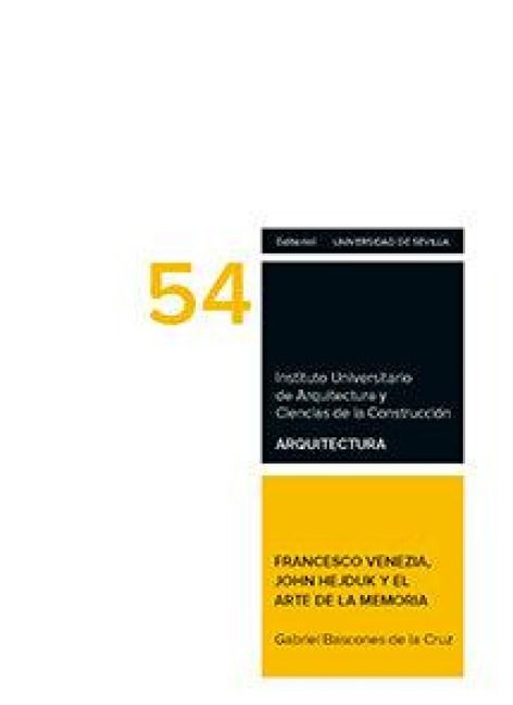 Produktbild: Francesco Venezia, John Hejduk y el arte de la memoria