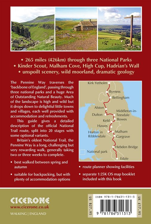 Produktbild: Walking the Pennine Way