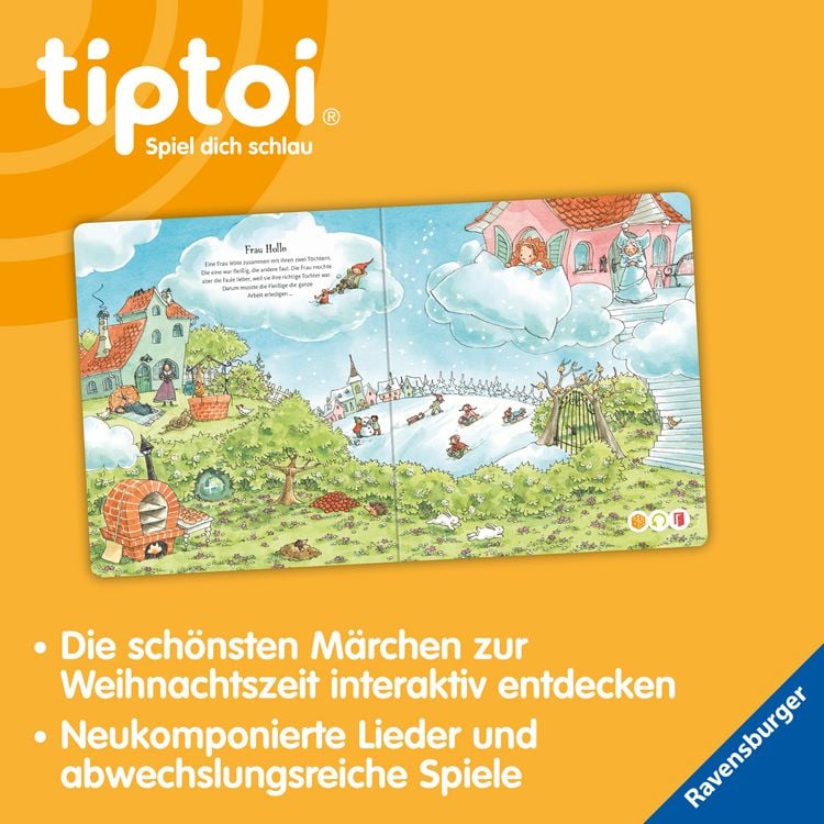 Produktbild: tiptoi&reg; M&auml;rchenb&uuml;cher - Meine sch&ouml;nsten Weihnachtsm&auml;rchen