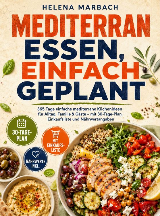 Produktbild: Mediterran essen, einfach geplant