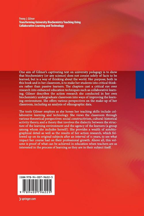 Produktbild: Transforming University Biochemistry Teaching Using Collaborative Learning and Technology