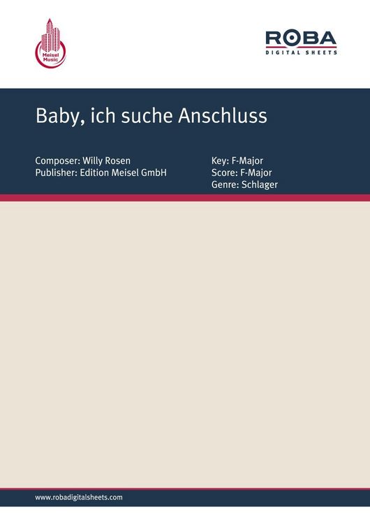 Produktbild: Baby, ich suche Anschluss