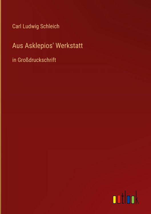 Produktbild: Aus Asklepios' Werkstatt