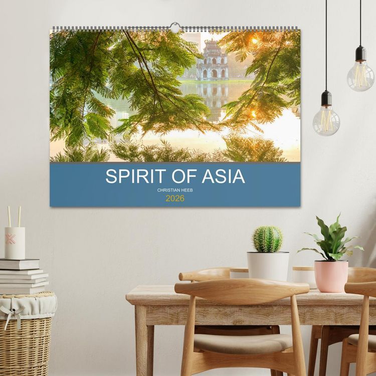 Produktbild: Spirit of Asia (Wandkalender 2026 DIN A2 quer), CALVENDO Monatskalender