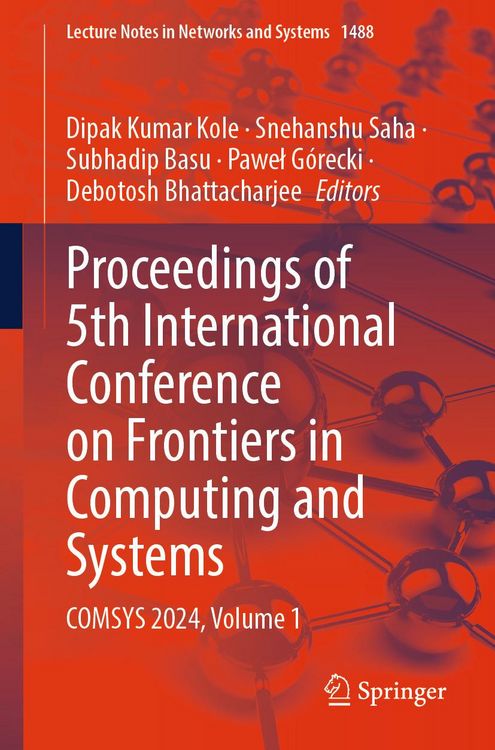 Produktbild: Proceedings of 5th International Conference on Frontiers in Computing and Systems