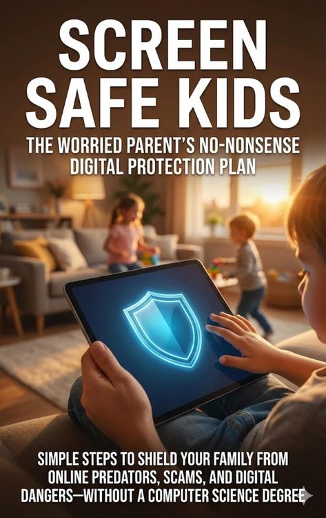 Produktbild: Screen Safe Kids: The Worried Parent's No-Nonsense Digital Protection Plan