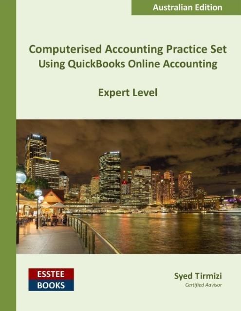 Produktbild: Computerised Accounting Practice Set Using QuickBooks Online Accounting