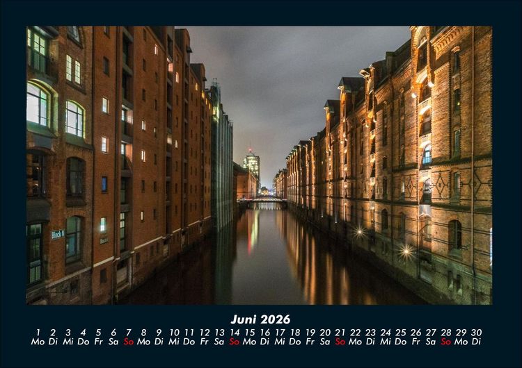 Produktbild: Hamburg 2026 Fotokalender DIN A4