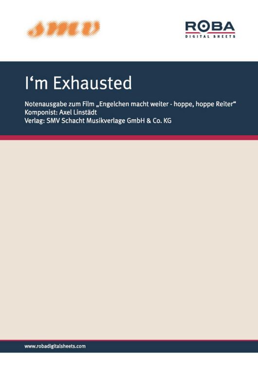 Produktbild: I'm Exhausted