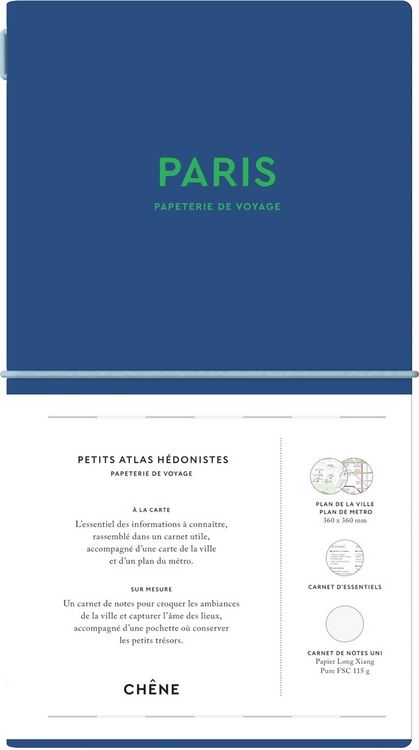 Produktbild: Paris : papeterie de voyage