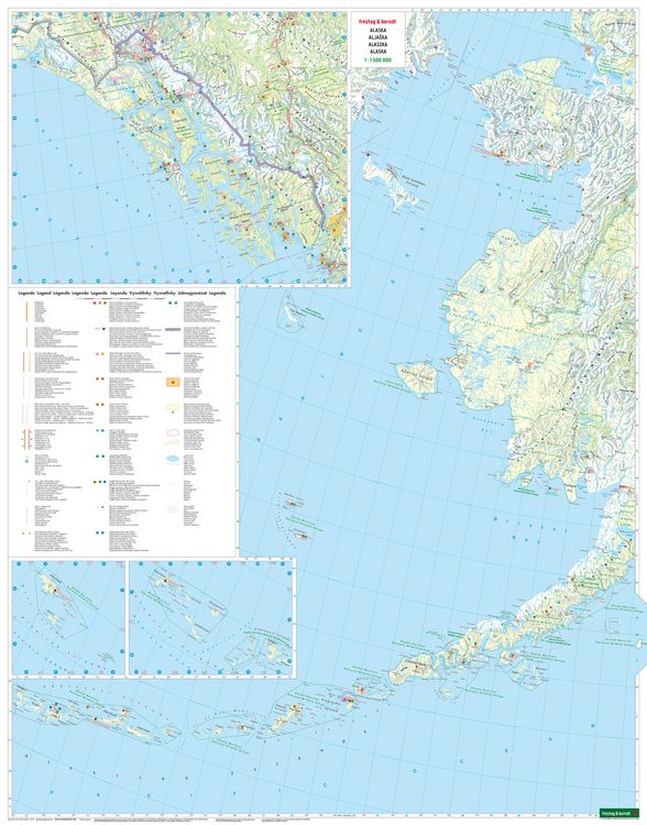 Produktbild: freytag & berndt Stra&szlig;enkarte Alaska 1:1,5 Mio.