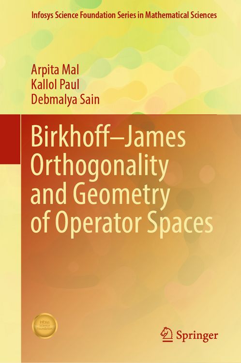 Produktbild: Birkhoff&ndash;James Orthogonality and Geometry of Operator Spaces